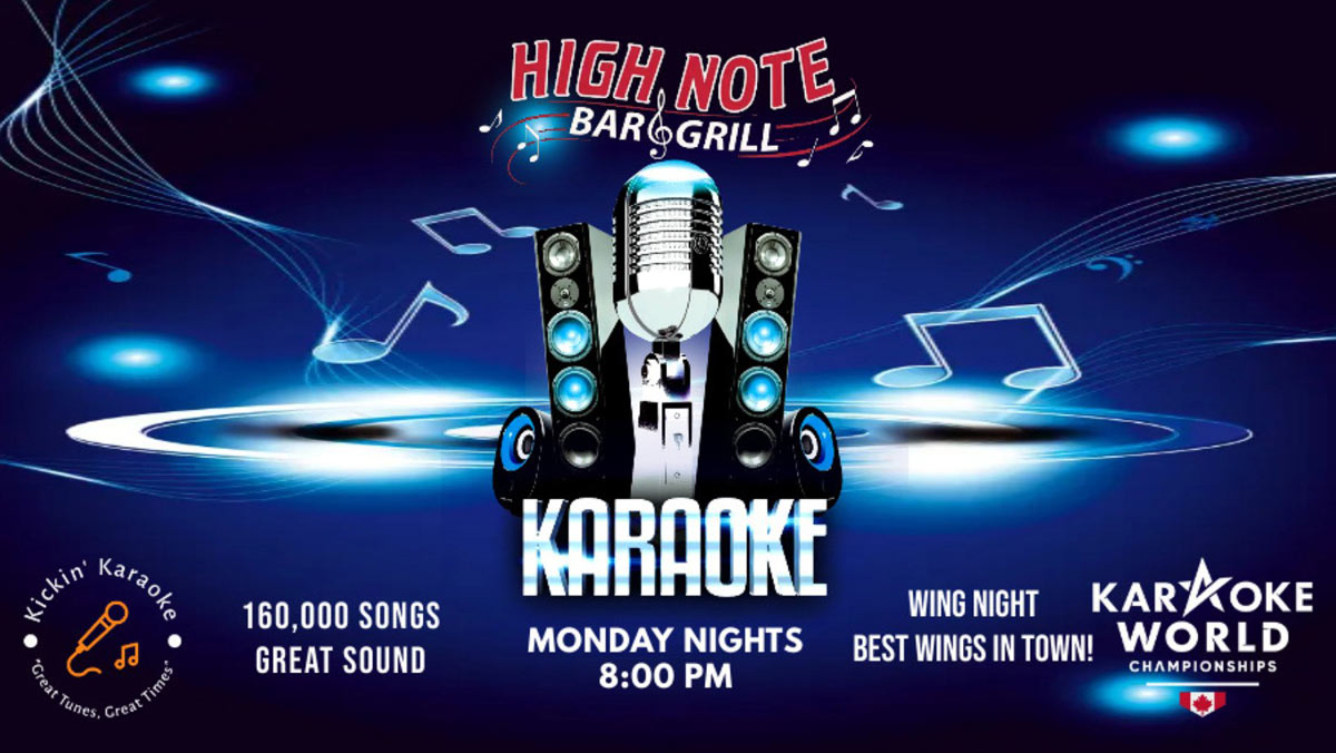 Monday Karaoke at High Note Bar & Grill