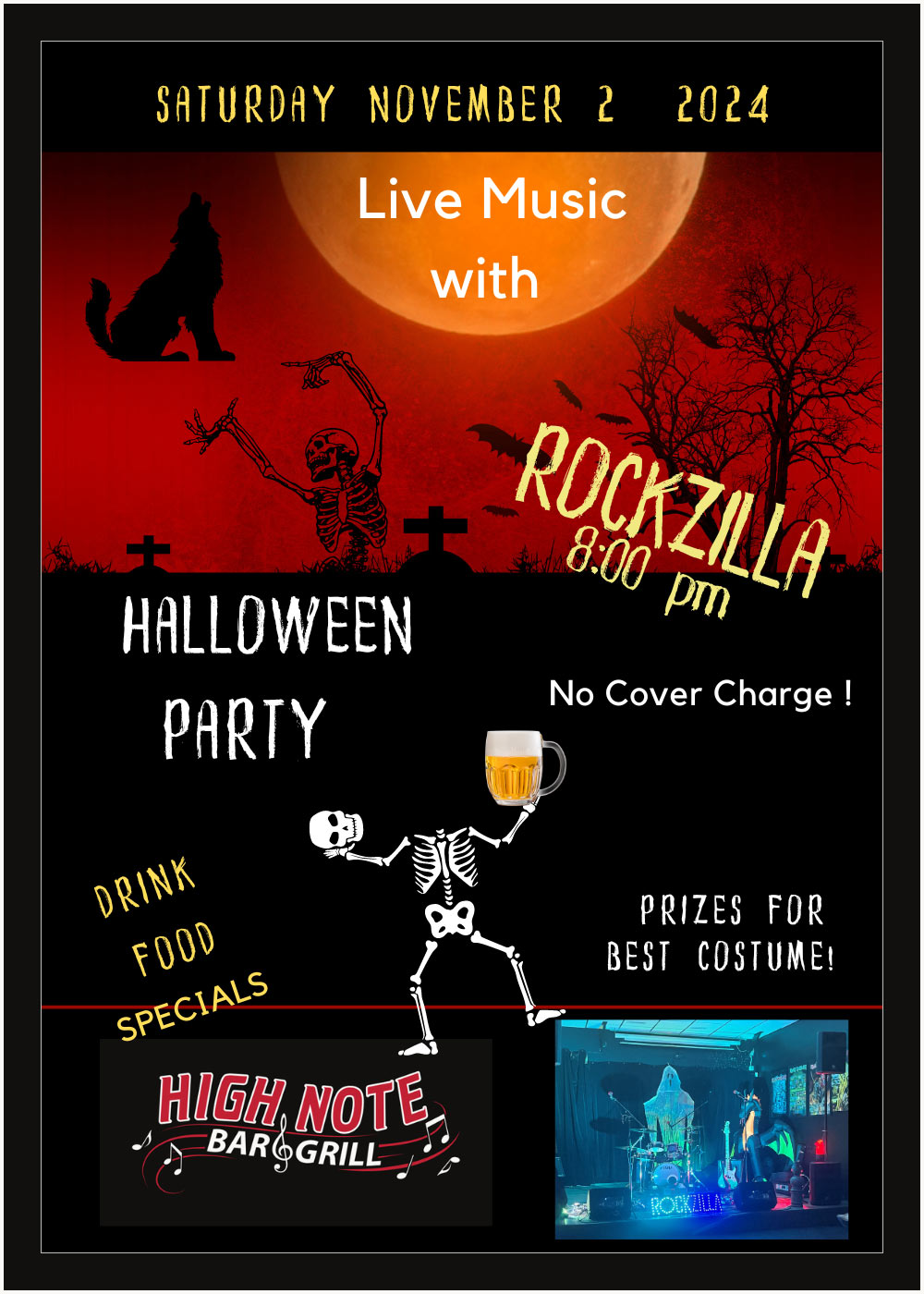 Rockzilla Halloween Party