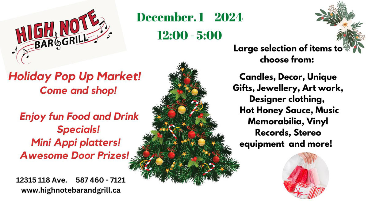 Holiday Pop Up Market