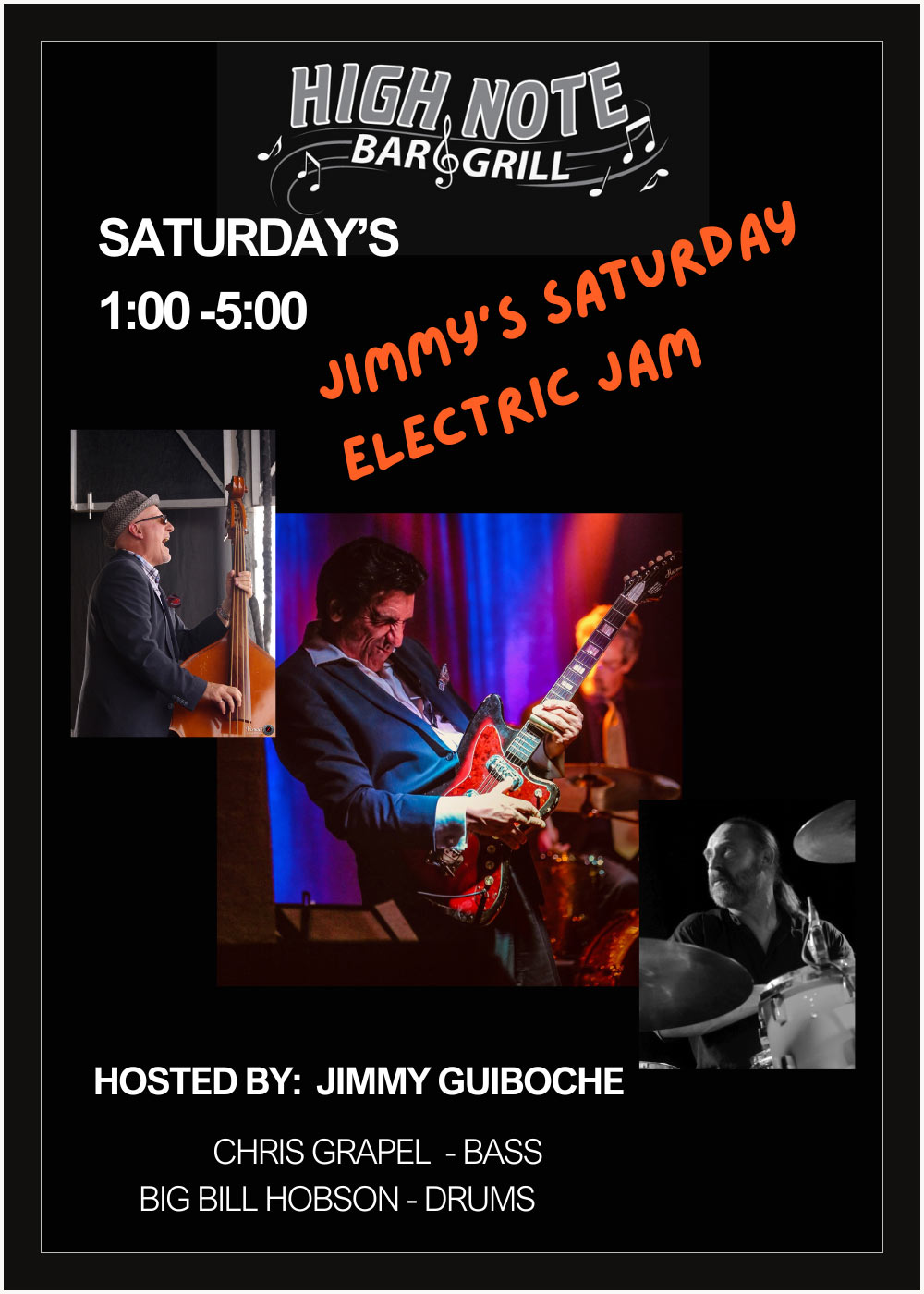 February 22, 2025: Jimmy's Saturday Electric Jam