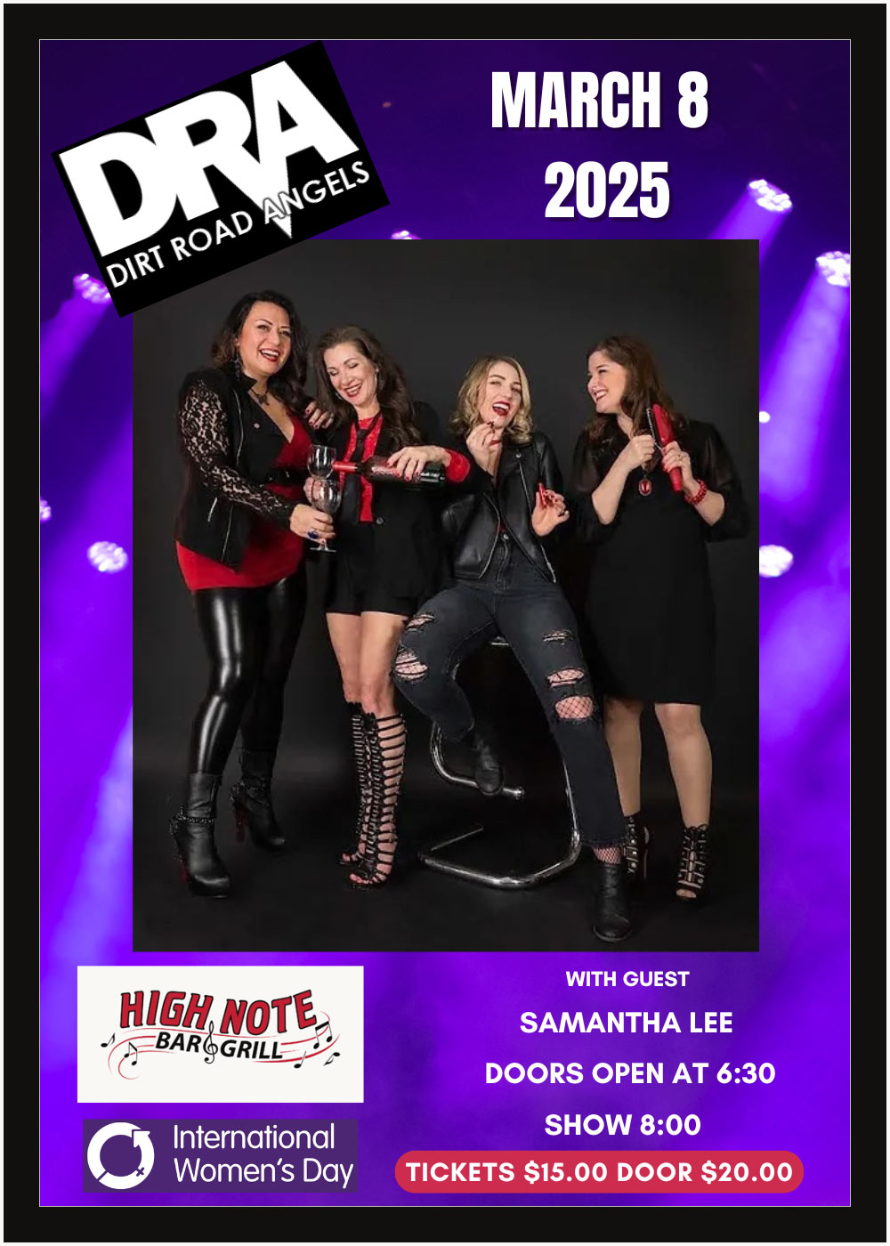 March 8, 2025: Dirt Road Angels - Live!