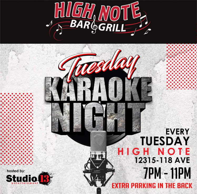 Karaoke every Tuesday