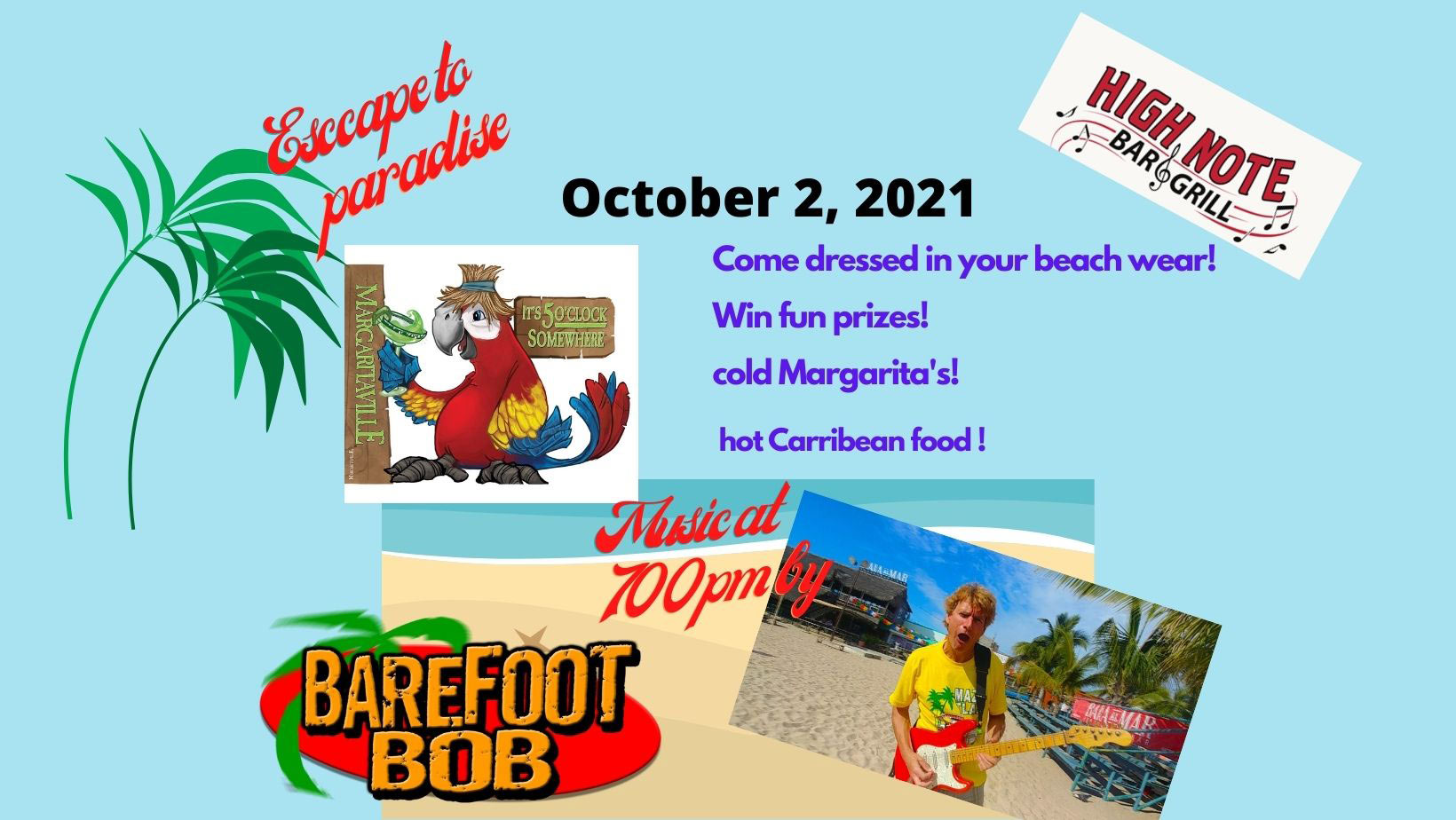 Margaritaville with Barefoot Bob