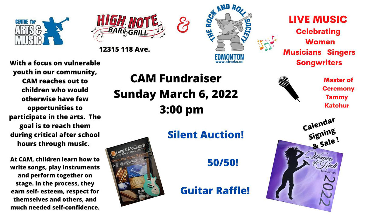 CAM Fundraiser on March 6, 2022