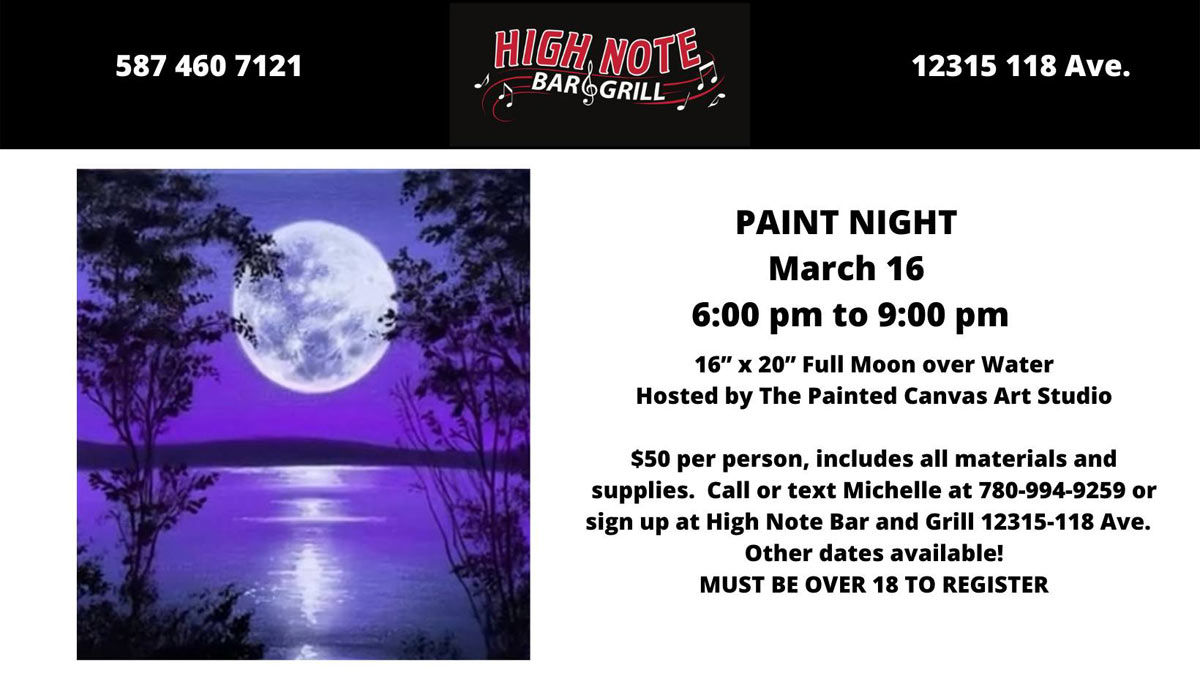 Paint Night at High Note