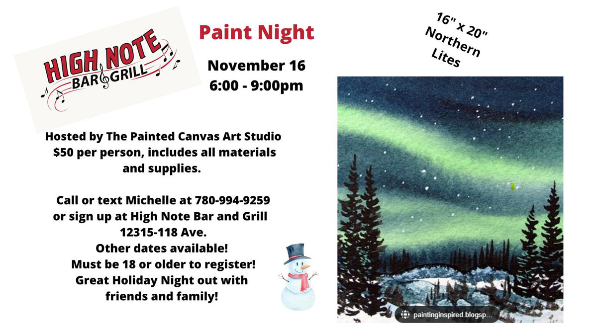 Paint Night at High Note