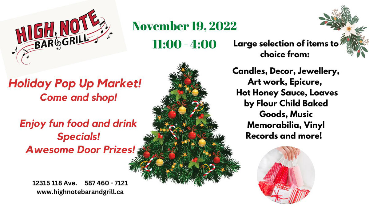 Holiday Pop Up Market