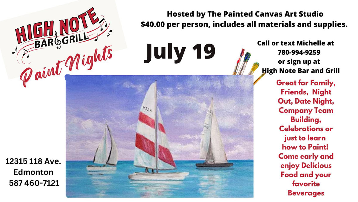 Paint Night at High Note