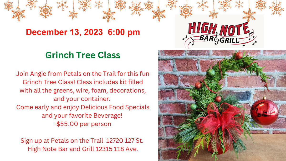 Grinch Tree Workshop