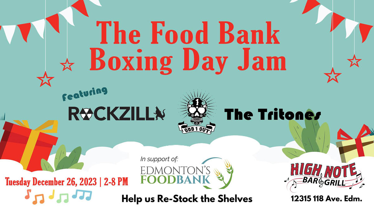 Food Bank Boxing Day Jam