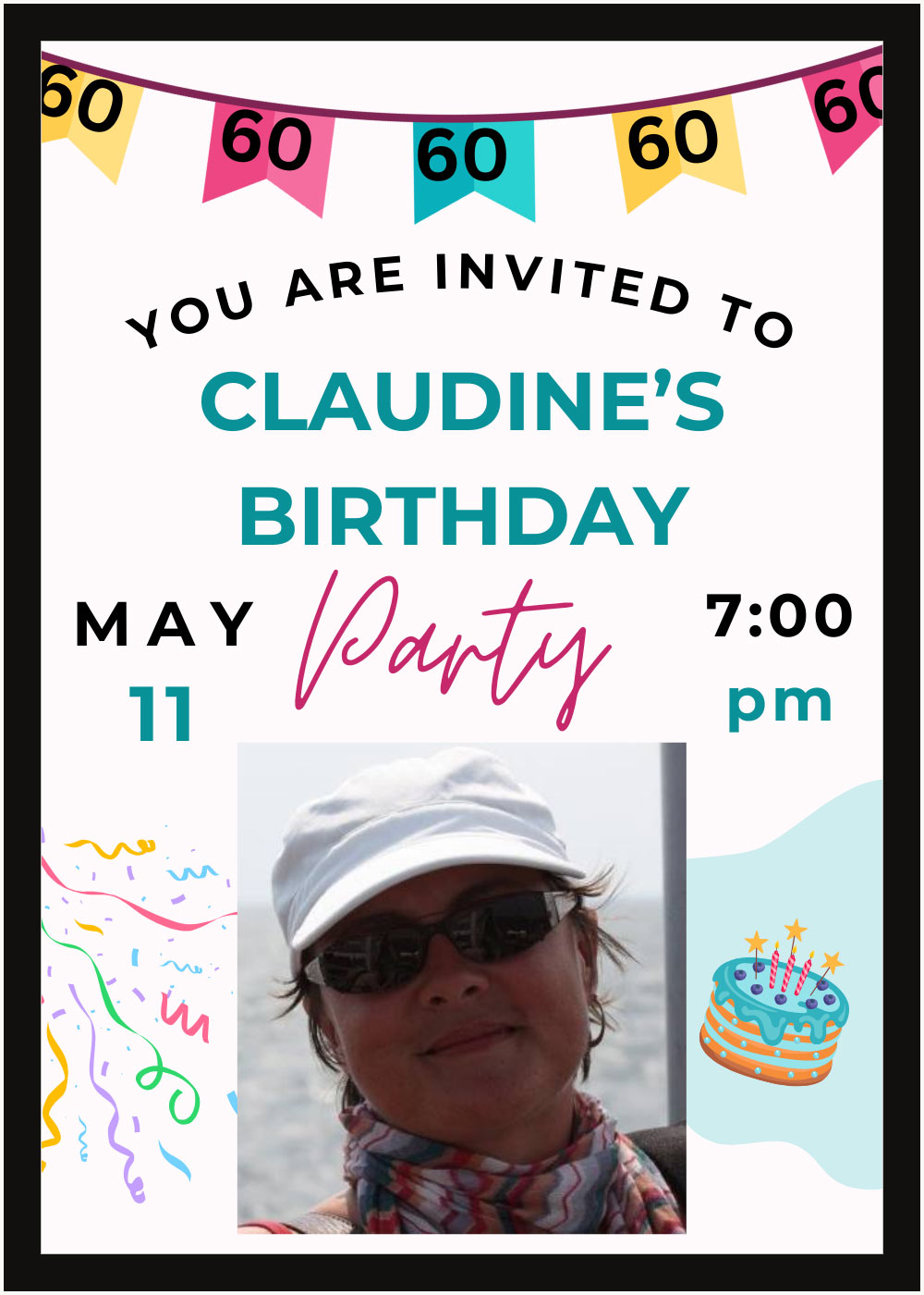 May 11, 2024: Claudine's 60th Birthday Party