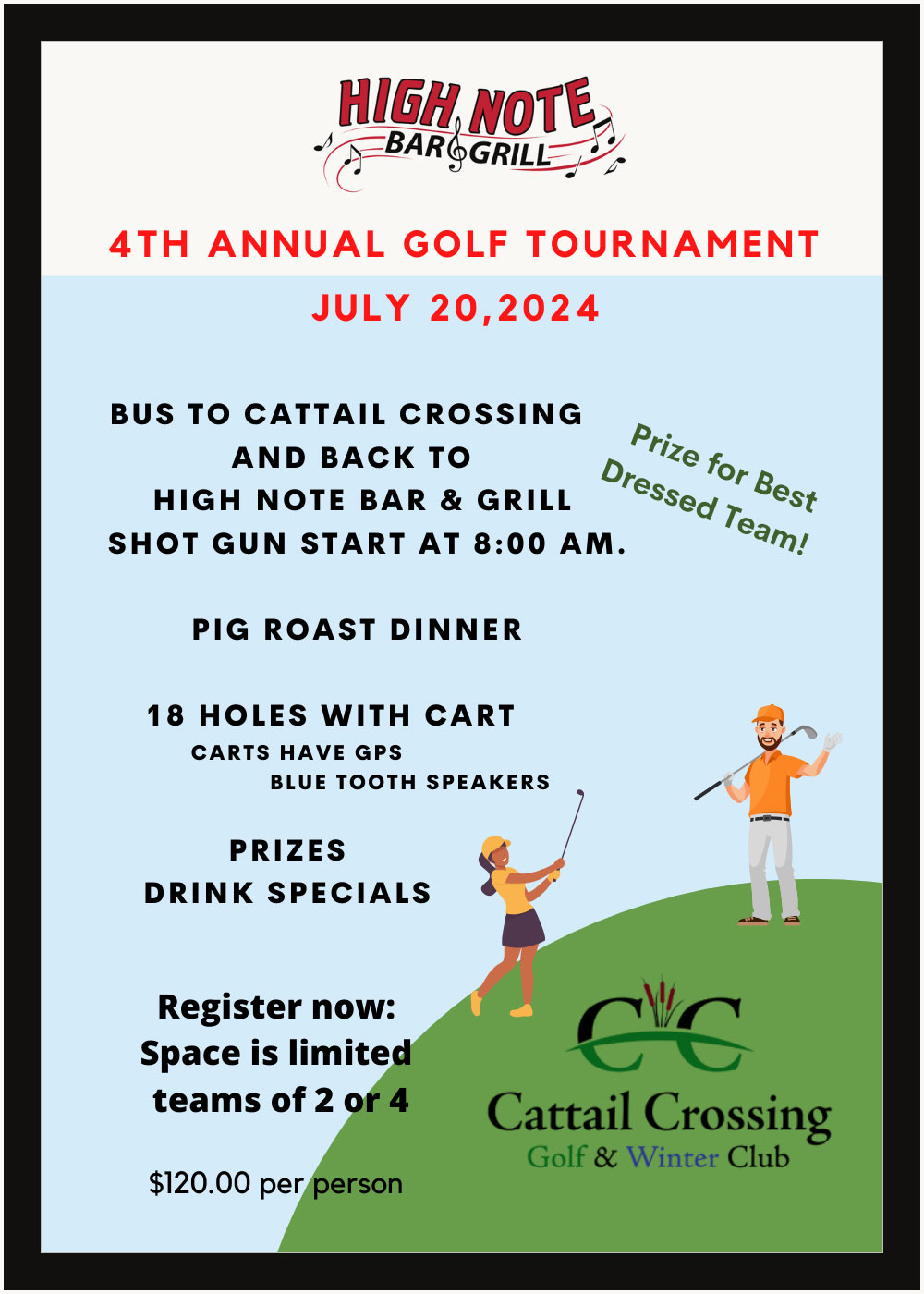 4th Annual Golf Tournament