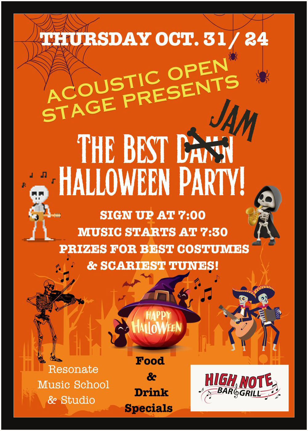 The Best JAM Halloween Party