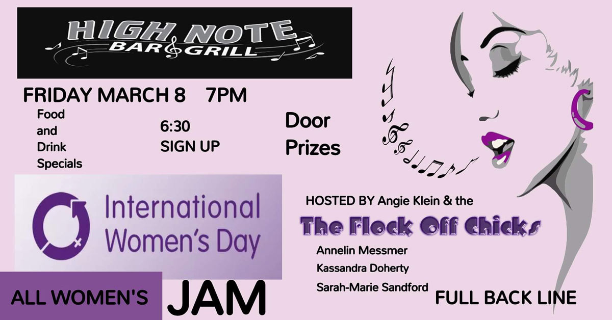 All Women Jam on International Women's Day