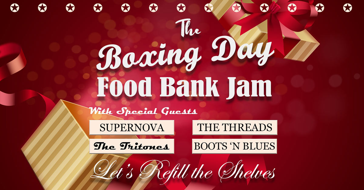 The Boxing Day Food Bank Jam 2024