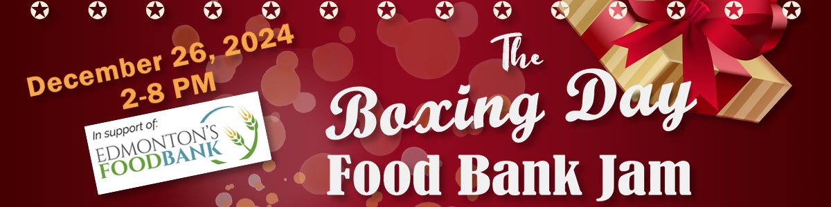 The Boxing Day Food Bank Jam 2024